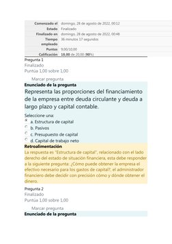 Comenzado el
domingo, 28 de agosto de 2022, 00:12
Estado
Finalizado
Finalizado en
domingo, 28 de agosto de 2022, 00:48
Tiempo