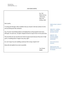 MUET Letter Writing Samples and Format | PDF