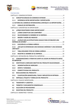 Contenido 
CAPÍTULO 1: COMERCIO EXTERIOR ............................................................................... 4