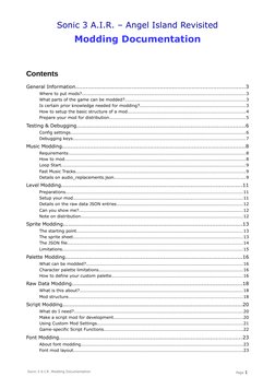 Sonic 3 A.I.R. Modding Guide | PDF | Computer File | Computing