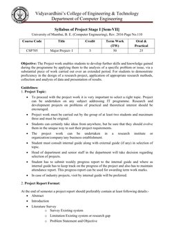 Final Year Project Guidelines 2021-22 | PDF | Engineering | Design