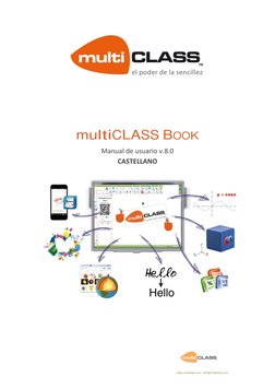 www.multiclass.com - info@multiclass.com 
 
 
 
 
 
multiCLASS BOOK 
Manual de usuario v.8.0 
CASTEL
