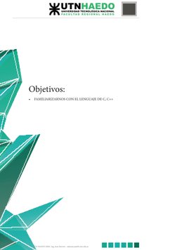 Cursos Semipresencial - UTN HAEDO MBA. Ing. Juan Barreto - adistancia@frh.utn.edu.ar
Objetivos:
•
FAMILIARIZARNOS CON EL LEN