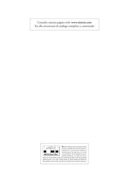 PROYECTO EDITORIAL
CIENCIAS BIOMÉDICAS
Director:
Francisco J. Rubia Vila
Área de publicación:
MEDICINA INTERNA
Coodinador: Ju