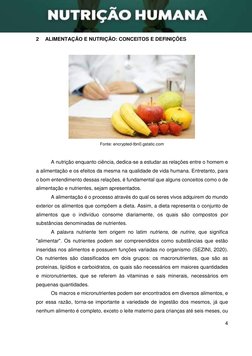 4 
 
 
2 
ALIMENTAÇÃO E NUTRIÇÃO: CONCEITOS E DEFINIÇÕES  
 
Fonte: encrypted-tbn0.gstatic.com 
A nutrição enquanto c