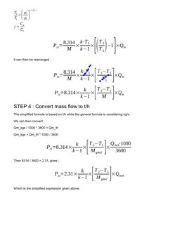Compressor Calculations Pdf Compressor Power Calculation Simplified | PDF | Gases | Physical Sciences