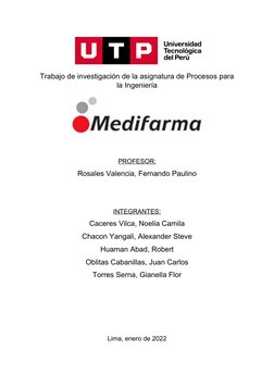 Trabajo de investigación de la asignatura de Procesos para
la Ingeniería
PROFESOR:
Rosales Valencia, Fernando Paulino
INTEGRA