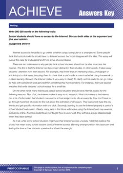 Achieve - Practice Exams Answers Key | PDF | Junk Food | Internet