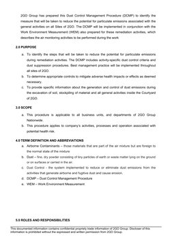 Dust Control Management Procedure | PDF | Dust | Air Pollution