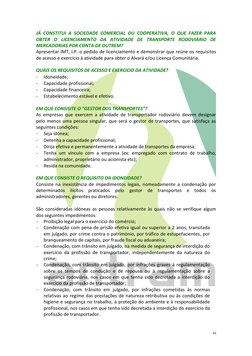 10 
 
JÁ CONSTITUI A SOCIEDADE COMERCIAL OU COOPERATIVA, O QUE FAZER PARA 
OBTER O LICENCIAMENTO DA ATIVIDADE DE TRANSPORTE