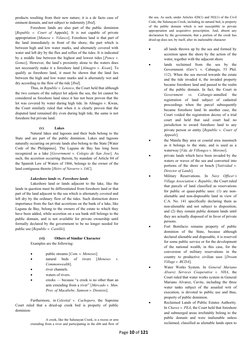 products resulting from their new nature; it is a de facto case of
eminent domain, and not subject to indemnity [Ibid].
Fores