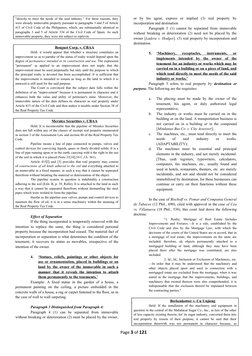 "directly to meet the needs of the said industry." For these reasons, they
were already immovable property pursuant to paragr