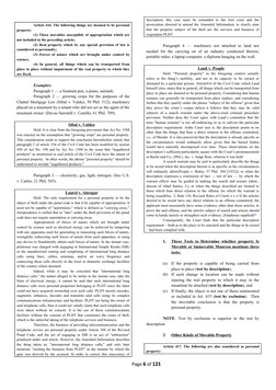 Article 416. The following things are deemed to be personal
property:
(1) Those movables susceptible of appropriation which a