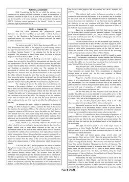 Villarico v. Sarmiento
Held: Considering that the lot on which the stairways were
constructed is a property of public dominio