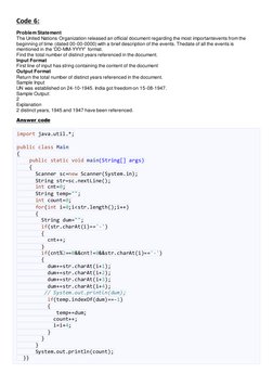 Virtusa Coding Interview Questions | PDF | String (Computer Science ...