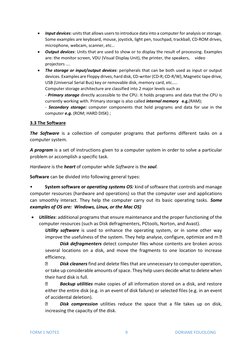 FORM 1 NOTES                                                               9                                             DORI