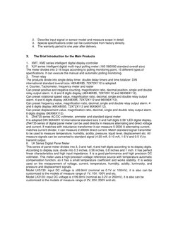 XMT Series Controller Manual | PDF | Sensor | Relay