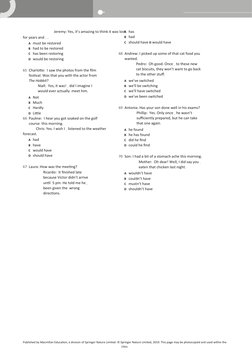 Placement test
 Language Hub Beginner to Advanced  
 
Jeremy: Yes, it’s amazing to think it was lost 
for years and   .
A mus