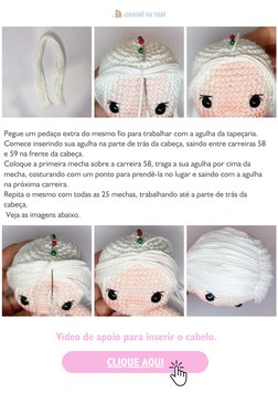 Pegue um pedaço extra do mesmo fio para trabalhar com a agulha da tapeçaria.
Comece inserindo sua agulha na parte de trás da