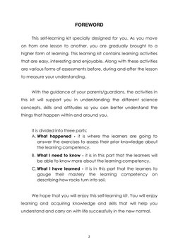 Science - SLK - G5 - Q4 - Week 1 | PDF | Weathering | Rock (Geology)