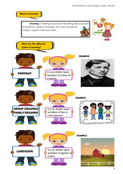 Grade 1 Drawing Activities Module | PDF | Drawing | Yellow