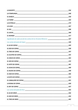 3 
LA MUERTE ____________________________________________________________________ 236 
LA TEMPLANZA _____________________