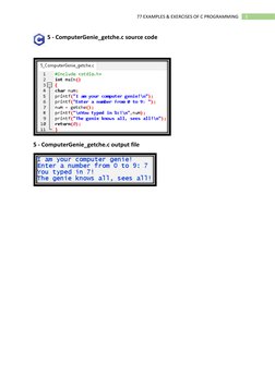 77 Examples and Exercises of C Programming | PDF | Programming Language ...