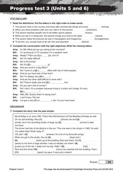 Prepare Level 2 Progress Tests x10 PDF | PDF | Meal