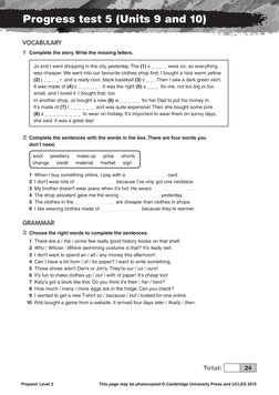 Prepare Level 2 Progress Tests x10 PDF | PDF | Meal
