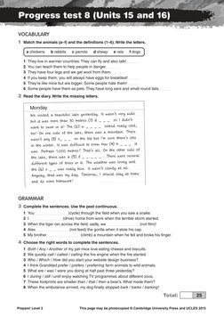 Prepare Level 2 Progress Tests x10 PDF | PDF | Meal