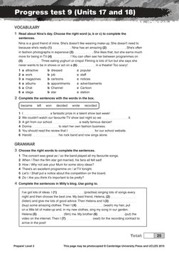 Prepare Level 2 Progress Tests x10 PDF | PDF | Meal