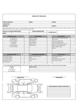 SERIE
B / M / NA
B / M / NA
B / M / NA
Cinturón de seguridad Chofer  
Cinturón de seguridad copiloto 
Cinturón de seguridad a
