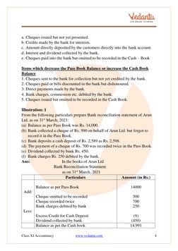 BRS Overview for Class 11 Accounts | PDF | Debits And Credits | Banks