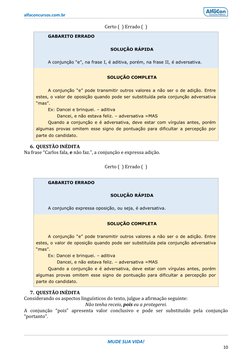 (https://www.alfaconcursos.com.br/)alfaconcursos.com.br 
 
MUDE SUA VIDA! 
10 
 
Certo (  ) Errado (  ) 
GABARITO ERRADO