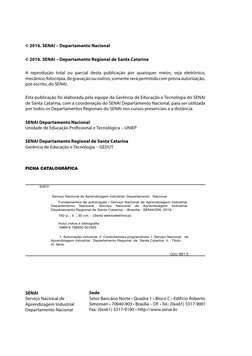 SENAI
Serviço Nacional de 
Aprendizagem Industrial 
Departamento Nacional
Sede
Setor Bancário Norte • Quadra 1 • Bloco C • Ed
