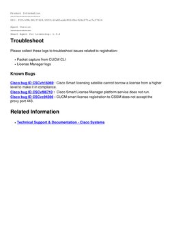 CUCM 12 Smart Licensing Configuration Guide | PDF | Computer Network ...