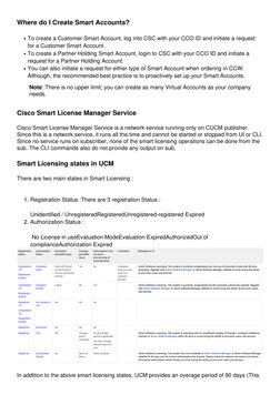 CUCM Smart Licensing Mediated Model Guide | PDF | Computer Architecture ...