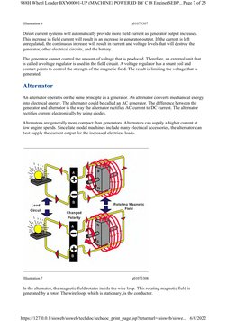 Illustration 6
g01073307
Direct current systems will automatically provide more field current as generator output increases.