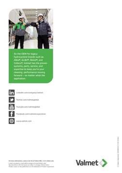 © Valmet Corporation, NASH00103 V1 EN 10/2021. 
For more information, contact your local Valmet office. www.valmet.com
e-mail