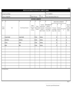 C.P.: 1431
Nivel de presión 
acústica integrado             
(LAeq,Te  en dBA)
Resultado de 
la suma de las 
fracciones 
Dosi