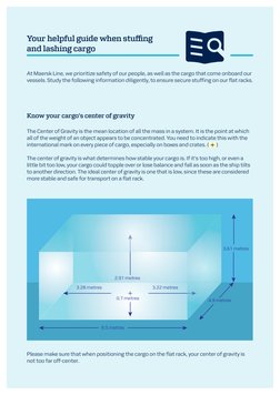 Maersk Lashing Guide for Flat Racks | PDF | Cargo