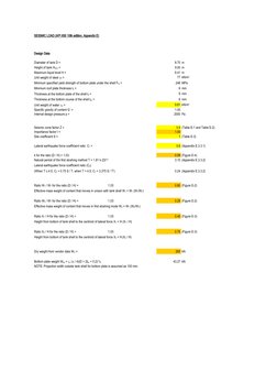 API 650 Tank Design Load Calculations | PDF | Strength Of Materials | Truss