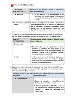 LLAVES DEL 
AUTOLIDERAZGO
Explique en qué decisión o acción se evidencia la
llave de autoliderazgo
●
El Servir
●
Se  nos  mue