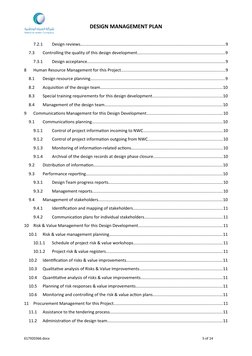 Design Management Plan Overview | PDF | Computers