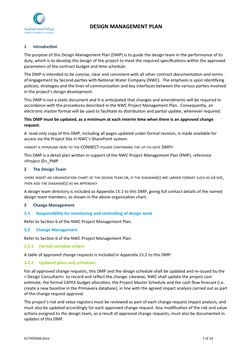 Design Management Plan Overview | PDF | Computers
