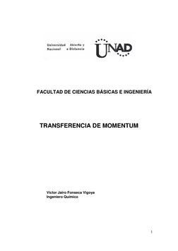1 
 
 
 
 
 
 
 
 
FACULTAD DE CIENCIAS BÁSICAS E INGENIERÍA 
 
 
 
 
 
TRANSFERENCIA DE MOMENTUM