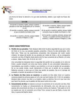 “Transformándose para transformar” 
www.ministeriosccc.org 
 
 
2 
 
una forma de llamar la atención a lo que está escribiend