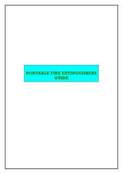 EN3 Fire Extinguisher Standards Guide | PDF | Fires | Chemistry