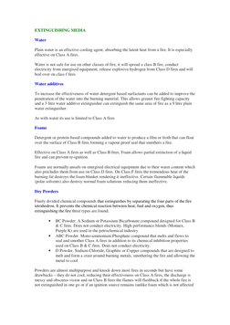 EN3 Fire Extinguisher Standards Guide | PDF | Fires | Chemistry