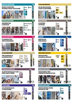 PARABRISAS ADHESIVO HIBRIDO
PEGADO DE PARABRISAS Y VIDRIOS 
AUTOMOTORES EN EL MERCADO DE SUSTITUCIÓN
Extra fuerte
No escurre